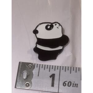 Panda Bear Pin Brooch